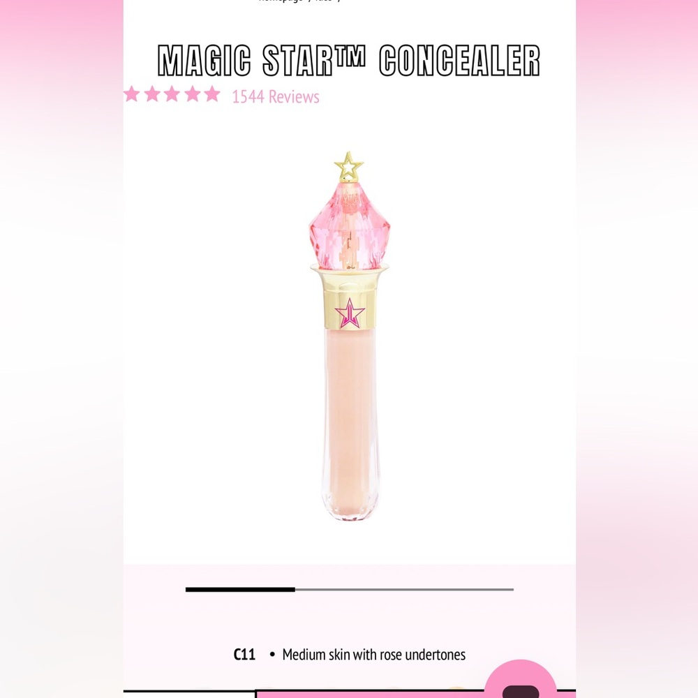 💜 Jeffree Star Magic Star concealer C11 NIB